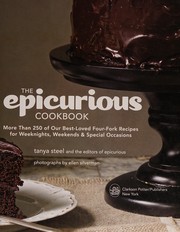 Front cover of The Epicurious's cookbook by Tanya Wenman Steel