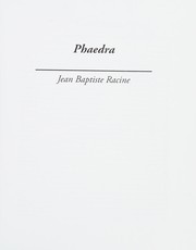 Cover of Phaedra by Jean Racine