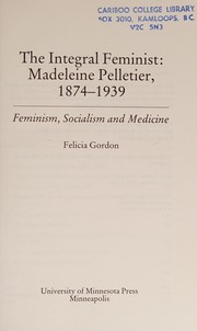 Front cover of The Integral Feminist by Felicia Gordon