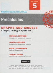 Cover of Precalculus by Judith A. Beecher