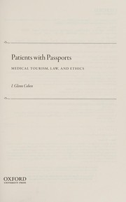 Cover of Patients with Passports by I. Glenn Cohen