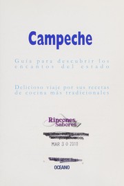 Front cover of Campeche by Víctor Manuel Jiménez González