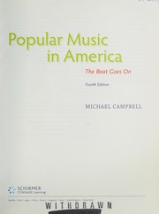 Front cover of Popular music in America by Campbell, Michael