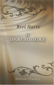 Front cover of By Shore and Sedge by Bret Harte