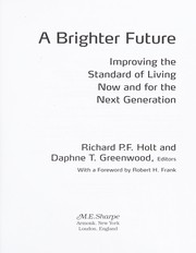 Cover of Brighter Future by Richard P. F. Holt