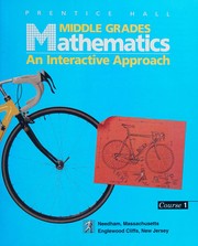 Cover of Middle Grades Math Course 1 Pe by Suzanne H. Chapin