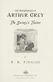 Cover of The society's traitor by V. K. Finnish