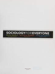 Front cover of Sociology for everyone by Bruce Ravelli