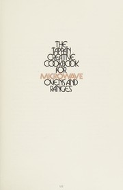 Front cover of The Tappan creative cookbook for microwave ovens and ranges by Sylvia Schur