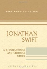 Cover of Jonathan Swift by John Churton Collins