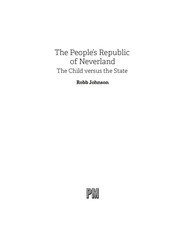 Front cover of People's Republic of Neverland by Robb Johnson