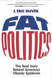 Cover of Fat Politics by J. Eric Oliver