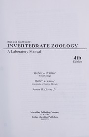 Front cover of Beck and Braithwaite's Invertebrate zoology by R. L. Wallace