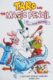 Cover of Taro and the magic pencil by Sango Morimoto