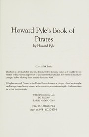 Front cover of Howard Pyle's book of pirates by Howard Pyle