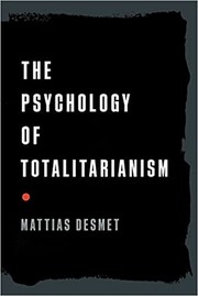 Cover of The Psychology of Totalitarianism by Mattias Desmet