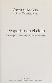 Cover of Despertar en el Cielo by Crystal McVea