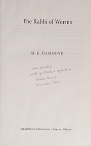 Front cover of Rabbi of Worms by M. K. Hammond