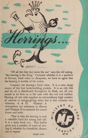 Cover of Herrings... by Great Britain. Ministry of Food