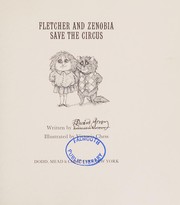 Front cover of Fletcher and Zenobia save the circus by Edward Gorey