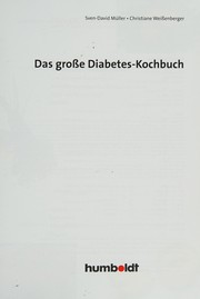Front cover of Das große Diabetes-Kochbuch by Sven-David Müller