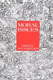 Cover of Moral issues by Jan Narveson