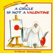 Front cover of A circle is not a valentine by H. Werner Zimmermann