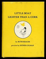 Front cover of Little boat lighter than a cork by Ruth Krauss