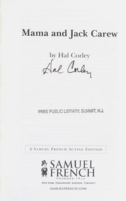 Cover of Mama and Jack Carew by Hal Corley