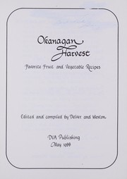 Cover of Okanagan harvest by Delver