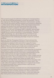 Front cover of The removal of cadaveric organs for transplantation by Great Britain. Department of Health and Social Security