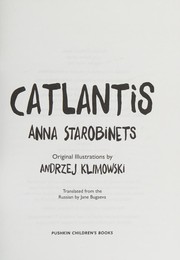 Cover of Catlantis by Anna Starobinets