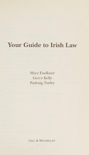 Front cover of Your guide to Irish law by Mary Faulkner