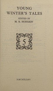 Front cover of Young winter's tales by M. R. Hodgkin