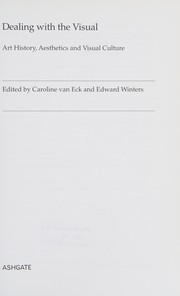 Cover of Dealing with the visual by Caroline van Eck