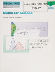 Cover of Maths for science by Open University S151/Course