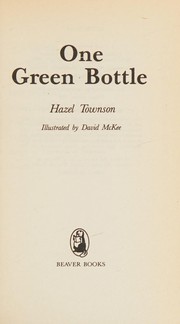 Cover of One Green Bottle by Hazel Townson