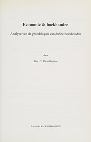 Front cover of Economie & boekhouden by D. Woudhuijsen