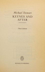 Cover of Keynes and after by Stewart, Michael