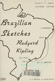 Cover of Brazilian sketches by Rudyard Kipling