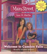Front cover of Welcome to Camden Falls by Ann M. Martin