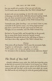 Front cover of The call of the gums by Ian V. Hansen
