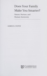 Front cover of Does Your Family Make You Smarter? by James Robert Flynn