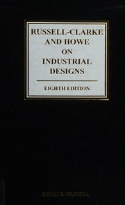 Front cover of Russell-Clarke and Howe on industrial designs by Martin Howe