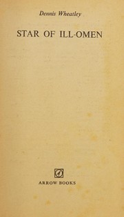 Front cover of Star of ill-omen by Dennis Wheatley