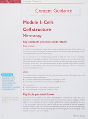 Front cover of OCR AS Biology Student Unit Guide by Richard Fosbery