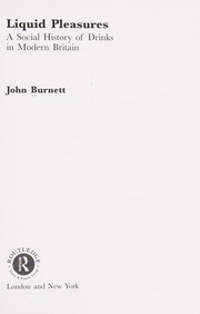 Cover of Liquid pleasures by Burnett, John