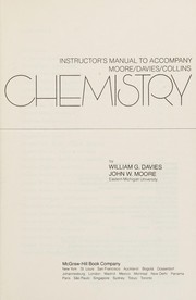 Front cover of Instructor's manual to accompany Moore/Davies/Collins by William G. Davies