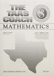 Cover of The Taas Coach Mathematics by Gillette Irby