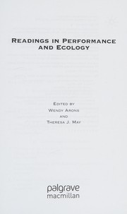 Front cover of Readings in performance and ecology by Wendy Arons
